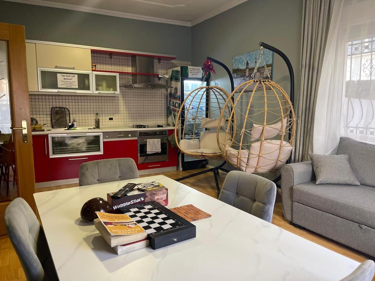 Mandarine Hostel 地拉那 外观 照片